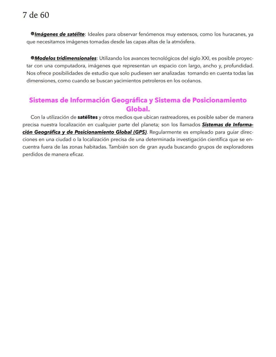 1 de 60
GEOGRAFÍA
El espacio geográfico y los mapas
El espacio, terrestre y marino, es el objeto de estudio de la Geografía y se define como