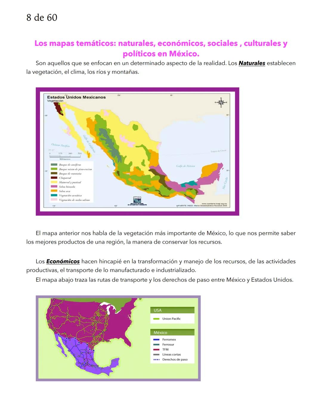 1 de 60
GEOGRAFÍA
El espacio geográfico y los mapas
El espacio, terrestre y marino, es el objeto de estudio de la Geografía y se define como