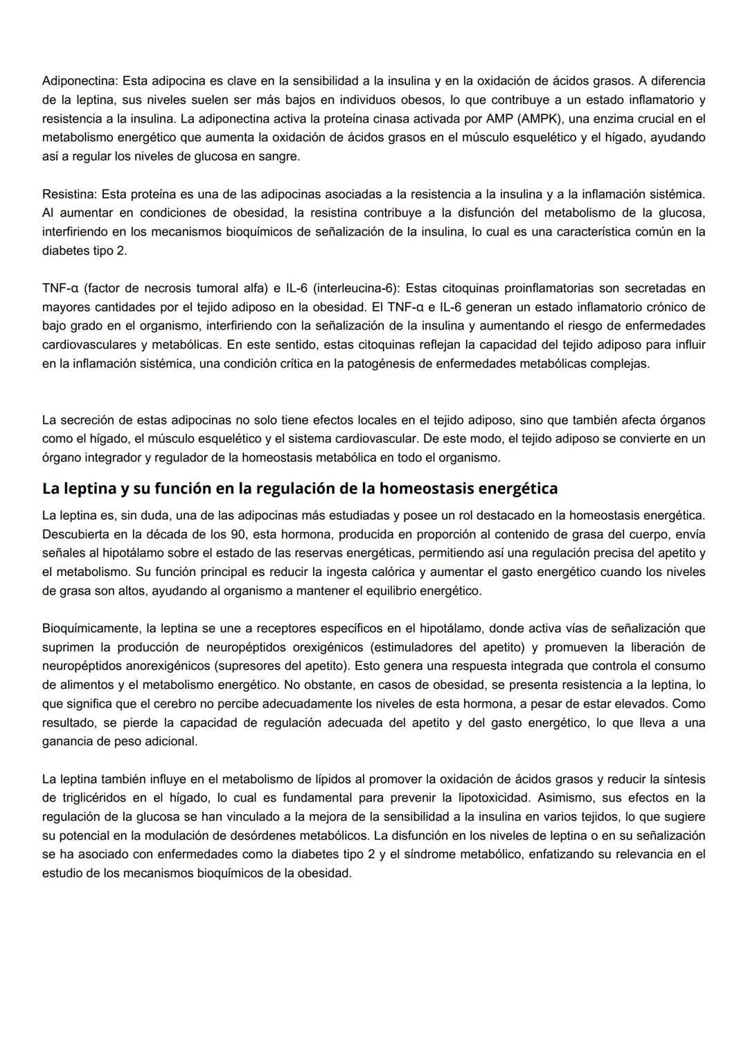 Fatima Dioselina Mercado
Higuera
Bioquímica
EL TEJIDO ADIPOSO COMO
ÓRGANO ENDÓCRINO: IMPACTO
BIOQUÍMICO Y
FISIOPATOLÓGICO
Mendoza Mejía M