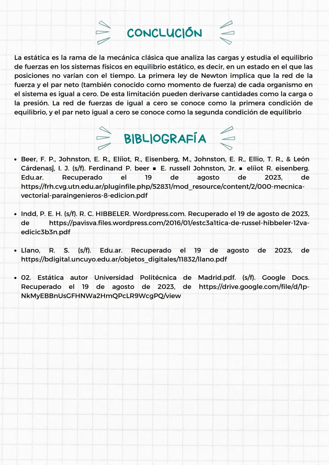 FATIMA MERCADO
HIGUERA
ESTÁTICAY
FUERZASEN EL
PLANO
23 DE AGOSTO DEL 2023
GRIMALDO CASTRO SERGIO
FISICA
1ER SEMESTRE --- OCR Start ---
ÍNDIC