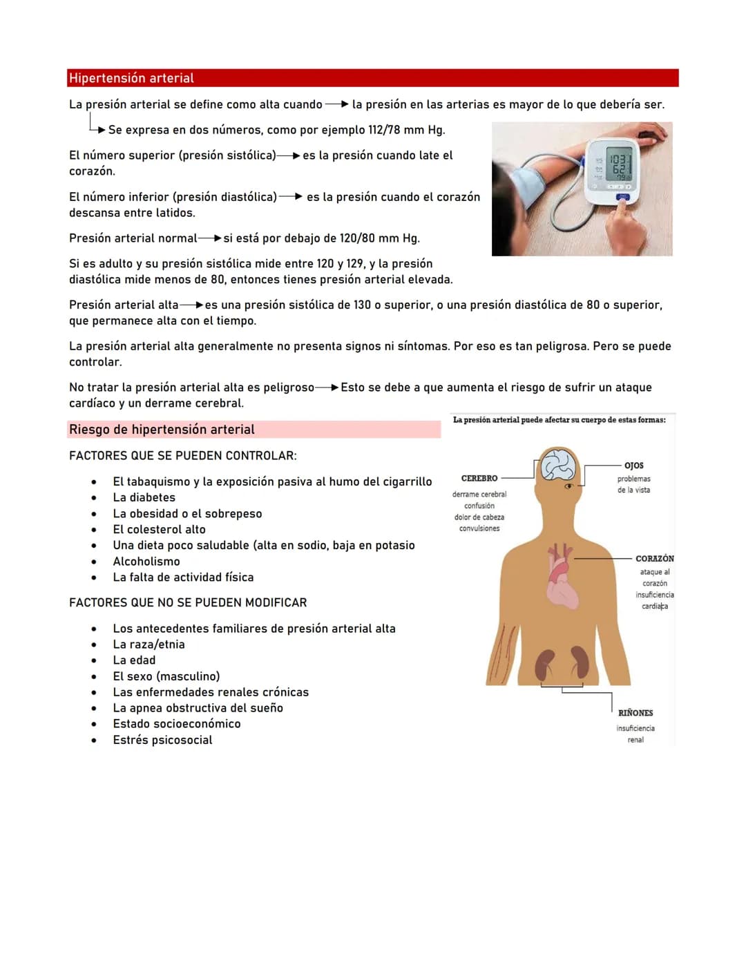 # Presión Arterial
Generalidades
La presión arterial es la fuerza que ejerce la sangre contra las paredes de las arterias al ser bobeada p