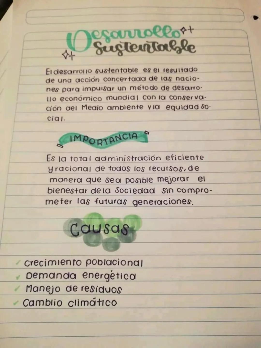 # Desarrollo+
Sustentable
El desarron0 sustentable es el resultado
de una acción concertada de las nacio-
nes para impuisar un método de de