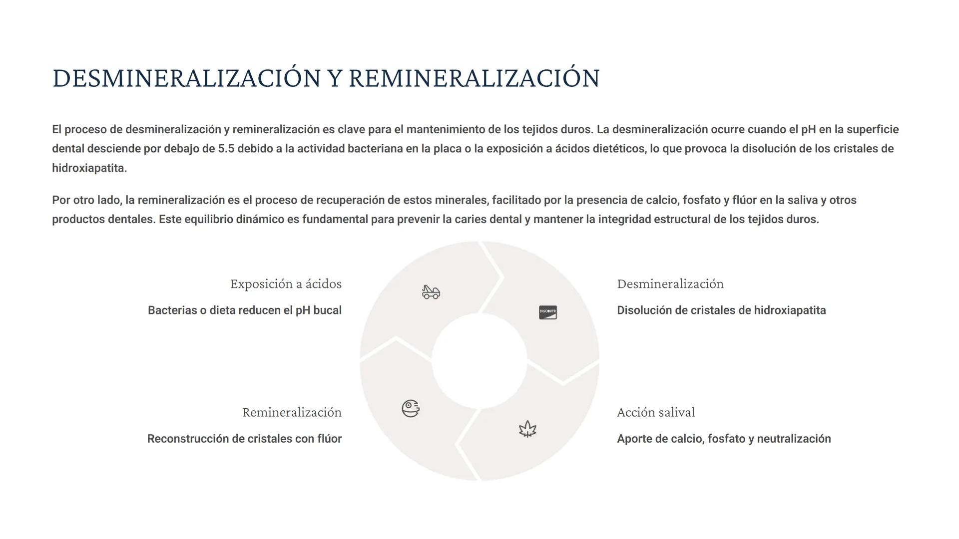 # BIOQUÍMICA EN LOS TEJIDOS
DUROS
Los tejidos duros de la cavidad bucal son estructuras fundamentales para
la protección y funcionalidad de