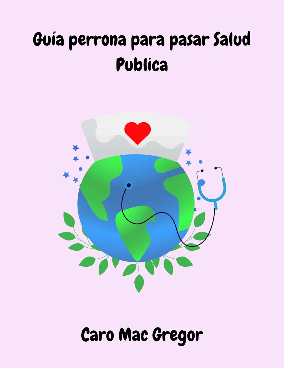# Guía perrona para pasar Salud Publica
Caro Mac Gregor # DETERMINANTES SOCIALES
Son variados e incluyen aspectos ambientales, biológicos,