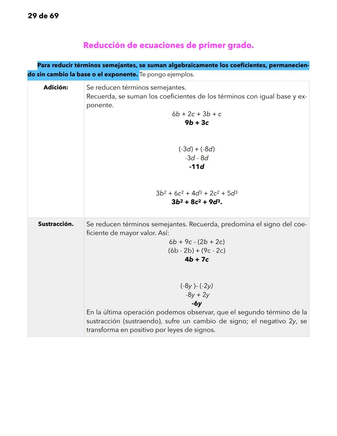 1 de 69
Matemáticas
Significado y uso de los números.
Significado y uso de las operaciones básicas con números enteros.
Las matemáticas util