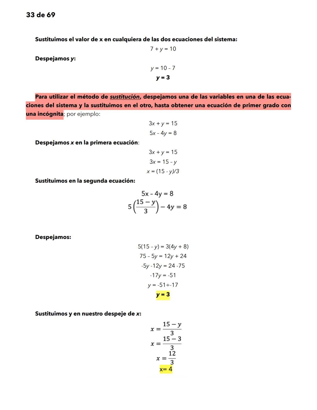 1 de 69
Matemáticas
Significado y uso de los números.
Significado y uso de las operaciones básicas con números enteros.
Las matemáticas util