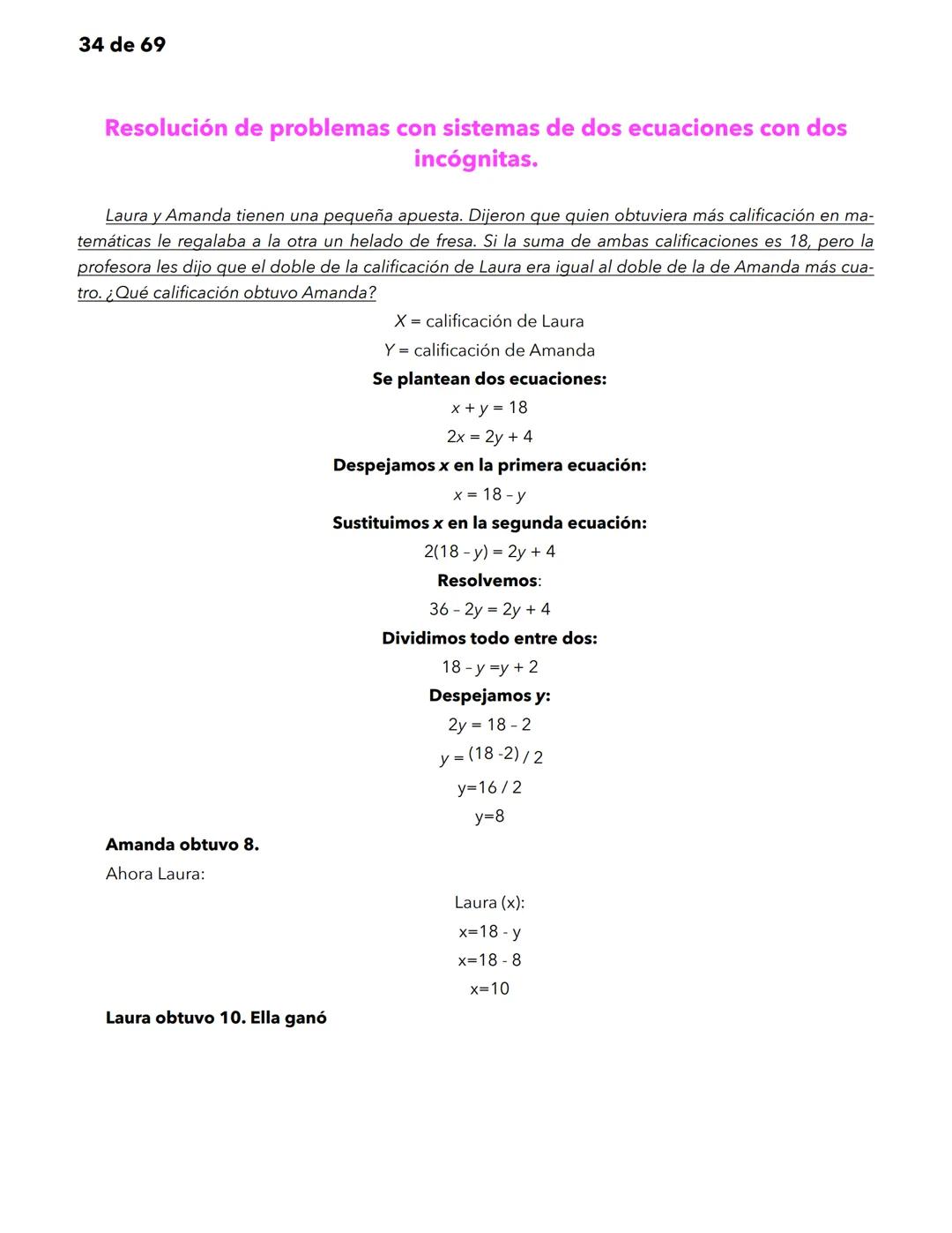 1 de 69
Matemáticas
Significado y uso de los números.
Significado y uso de las operaciones básicas con números enteros.
Las matemáticas util