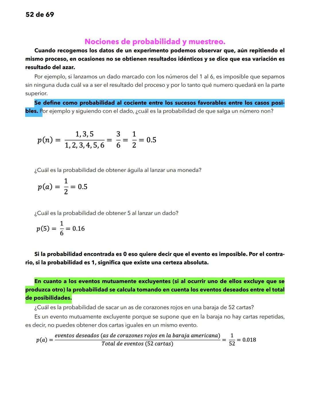 1 de 69
Matemáticas
Significado y uso de los números.
Significado y uso de las operaciones básicas con números enteros.
Las matemáticas util