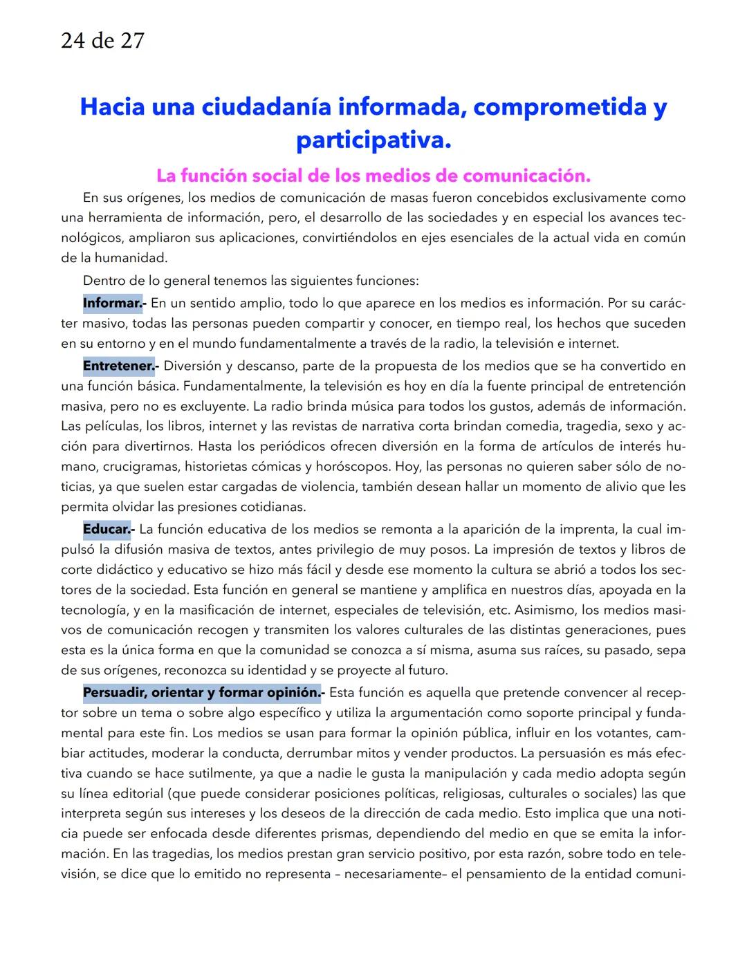 1 de 27
FCE
La formación cívica y ética en el desarrollo social y
personal.
Las personas que conforman una comunidad, viven y se desarrollan