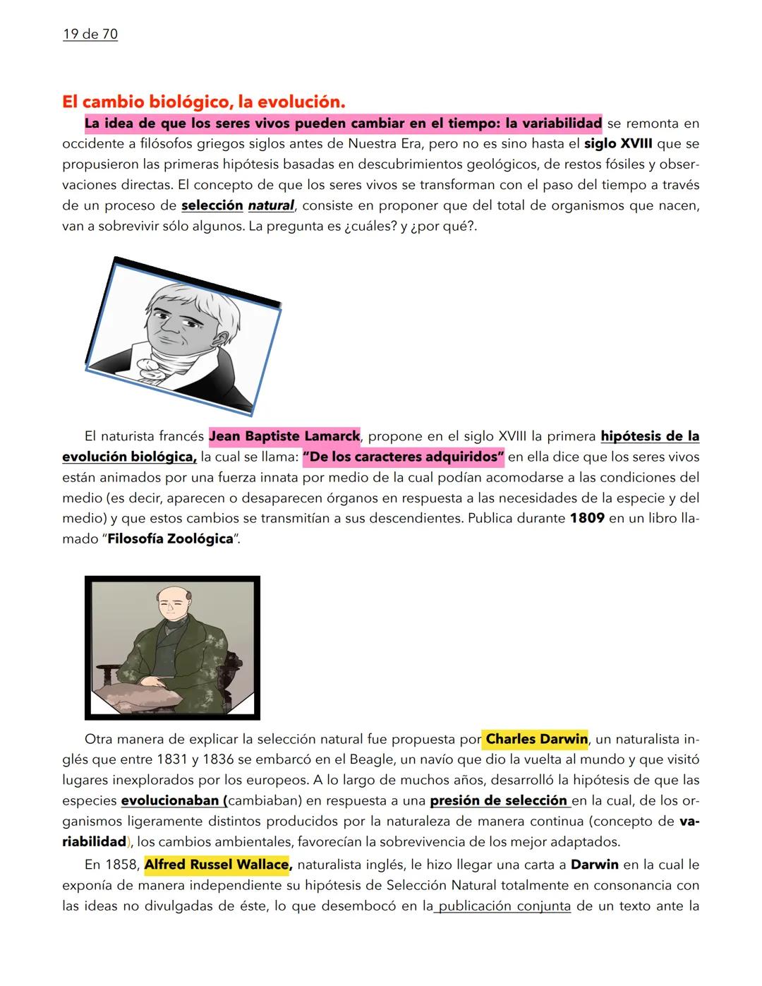1 de 70
BIOLOGÍA
La biología es la ciencia que se encarga de estudiar a los seres vivos y a las relaciones que esta-
blecen entre ellos mi