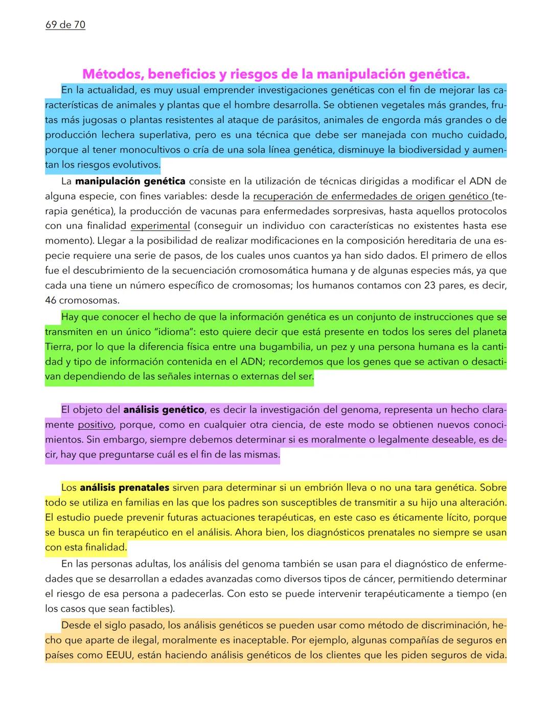 1 de 70
BIOLOGÍA
La biología es la ciencia que se encarga de estudiar a los seres vivos y a las relaciones que esta-
blecen entre ellos mi
