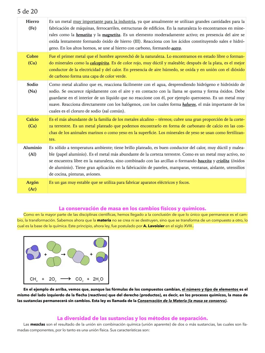 1 de 20
# Química
Los materiales que nos rodean son estudiados por la Química, la cual se encarga de analizar su composición, estructura y