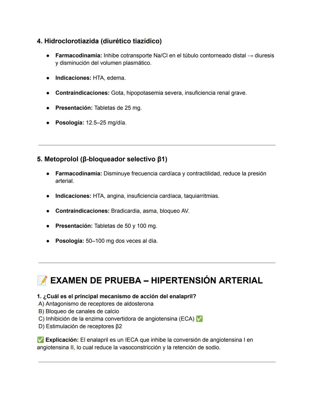 # 1. Hipertensión Arterial y su
Farmacoterapia
Definición breve:
La hipertensión arterial (HTA) es una condición crónica caracterizada por