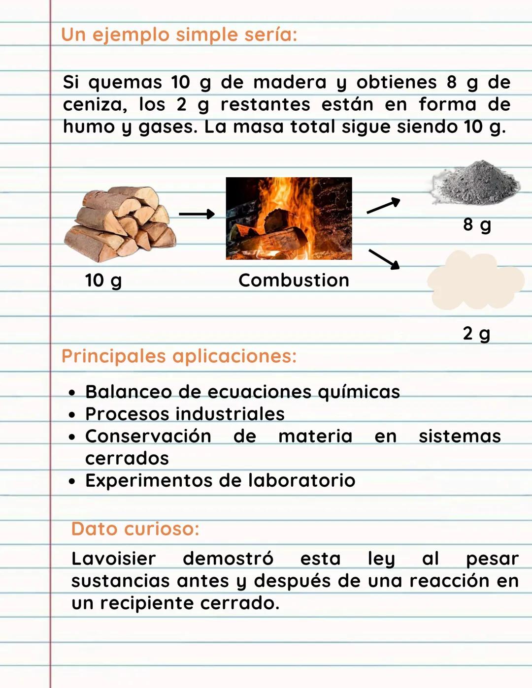 --- OCR Start ---
M
¿Que es?
LEY DE LA CONSERVACIÓN DE LA
Masa
La ley de la conservación de la masa dice que
la masa no se crea ni se destru