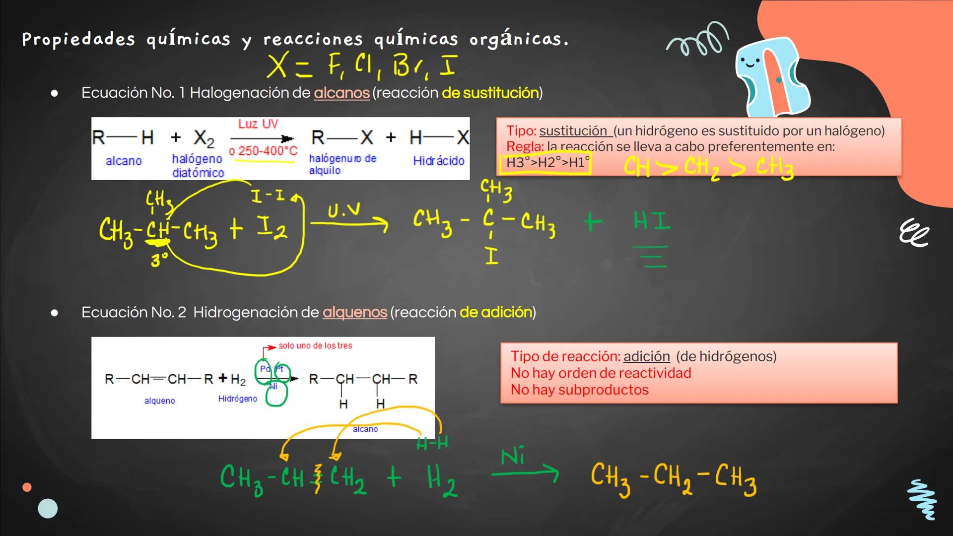 ## Repaso
## parcial final Contenidos
1.
Hibridaciones del carbono
2.
Tipos de carbono
3.
Combustiones
4.
Isómeros (de posición, funcionale