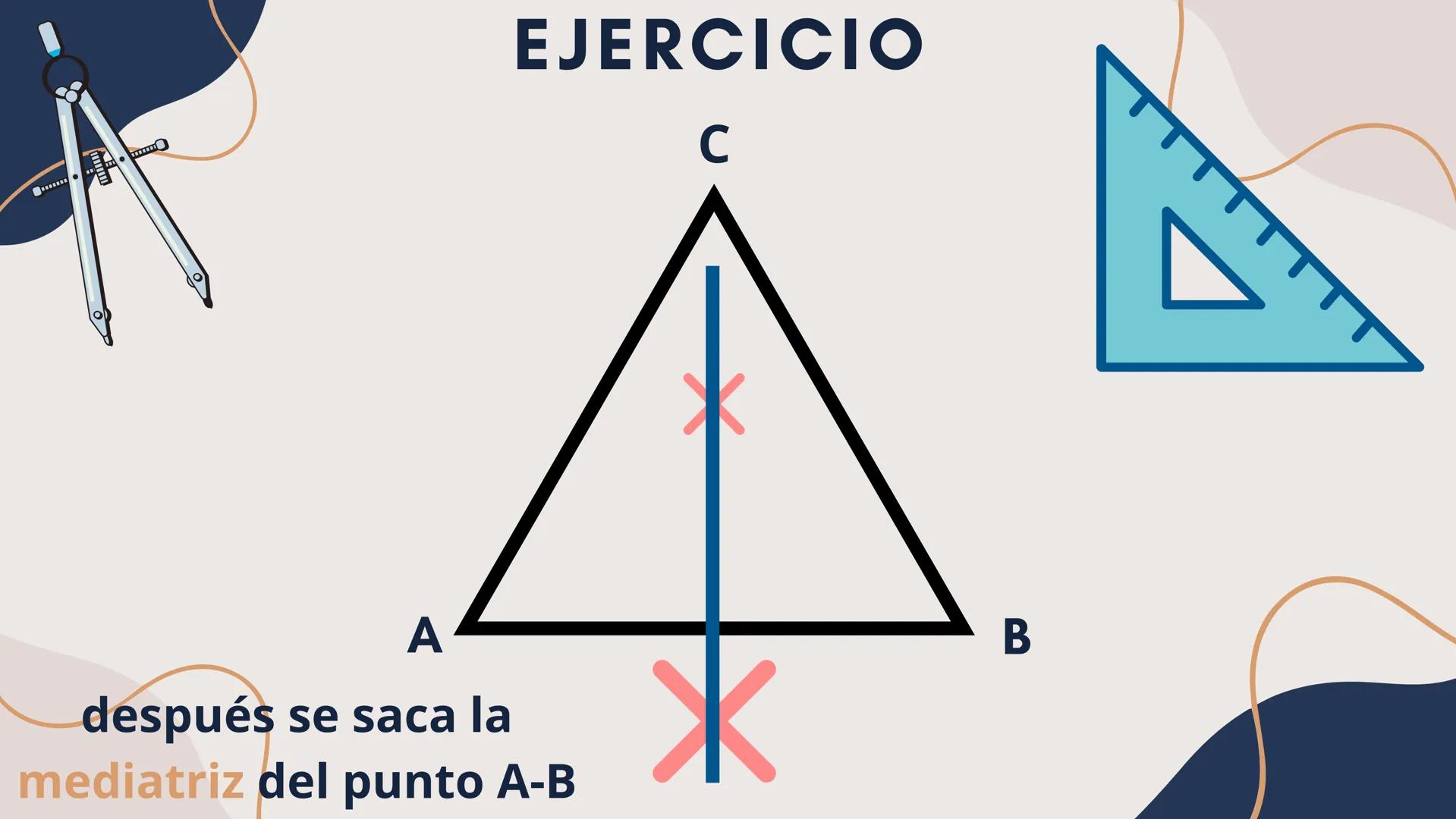 # MEDIATRIZ Y CIRCUNCENTRO
DE
# TRIANGULOS INTRODUCCIÓN
• La mediatriz y el circuncentro son
puntos notables en los triángulos.
• La media