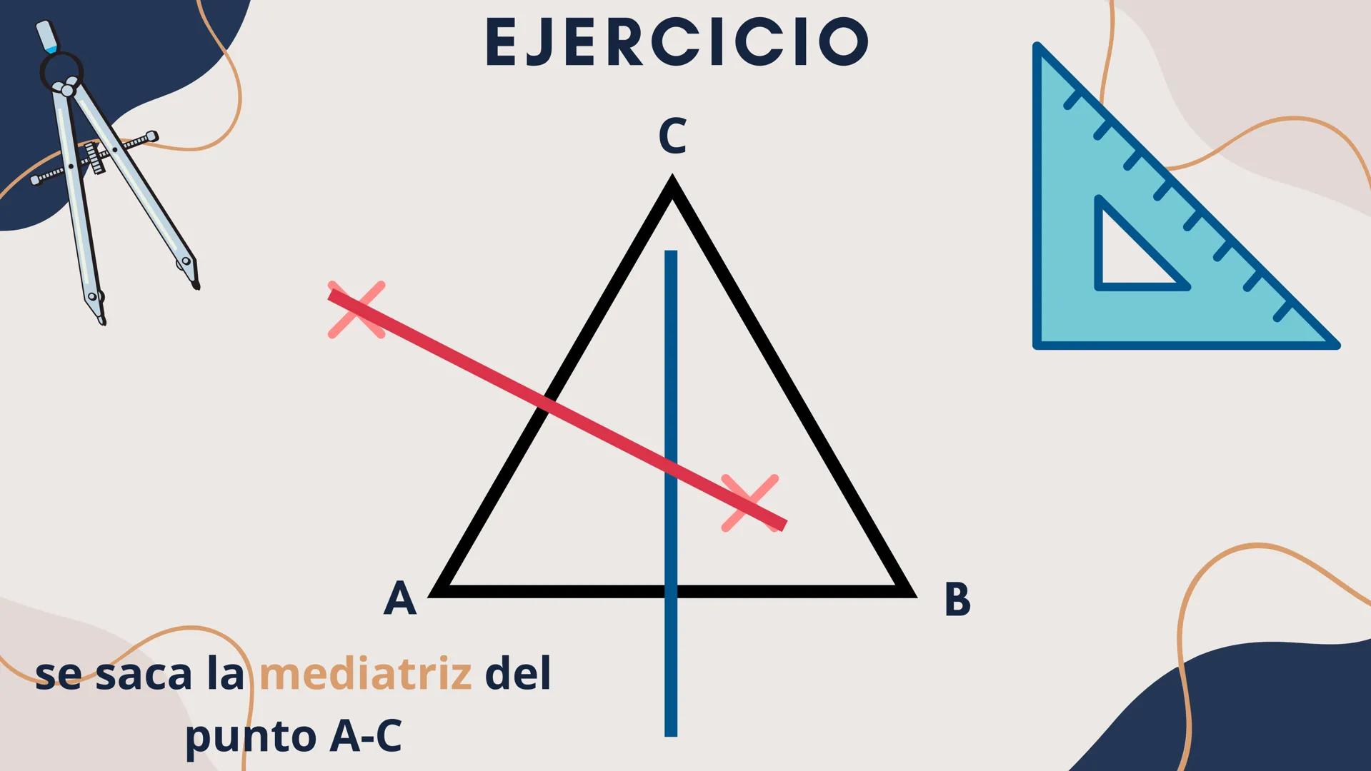 # MEDIATRIZ Y CIRCUNCENTRO
DE
# TRIANGULOS INTRODUCCIÓN
• La mediatriz y el circuncentro son
puntos notables en los triángulos.
• La media