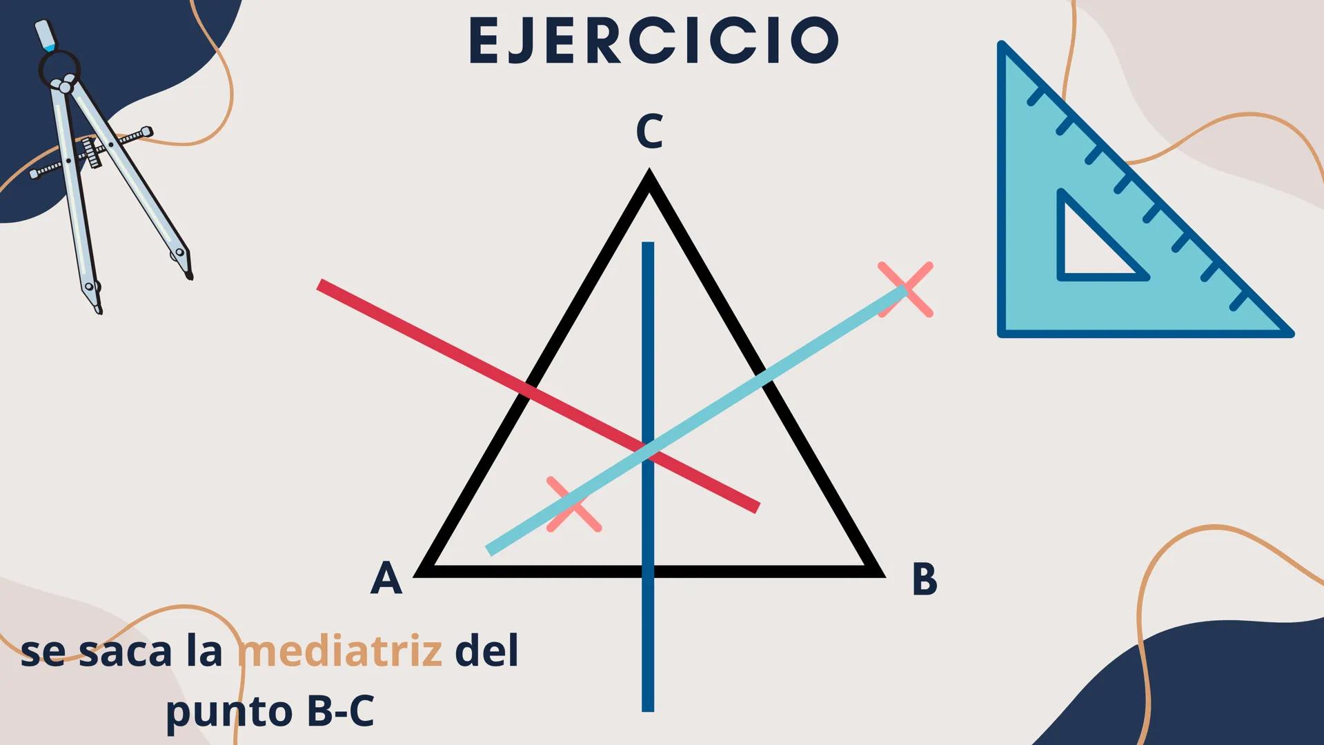 # MEDIATRIZ Y CIRCUNCENTRO
DE
# TRIANGULOS INTRODUCCIÓN
• La mediatriz y el circuncentro son
puntos notables en los triángulos.
• La media