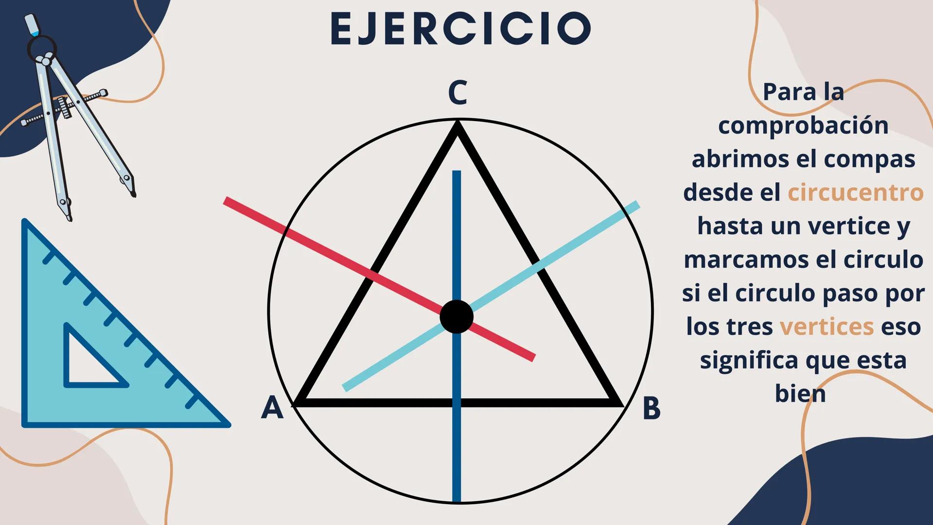 # MEDIATRIZ Y CIRCUNCENTRO
DE
# TRIANGULOS INTRODUCCIÓN
• La mediatriz y el circuncentro son
puntos notables en los triángulos.
• La media