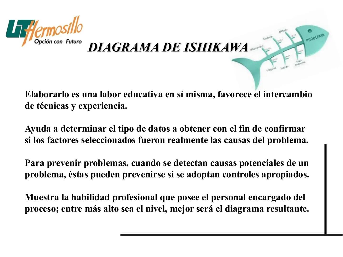 Las Siete Herramientas
Básicas de la Calidad
Filogrante
Diagrama de Pareto
Diagravia de
Ahitawe
Contro Estadistico
de Procesos (CEP)
Hojes d