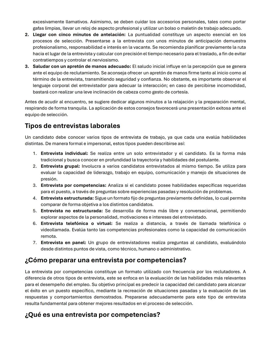 ENTREVISTA DE TRABAJO
¿Cómo superar una entrevista de trabajo con éxito?
Las empresas reciben diariamente un gran número de currículum y sol