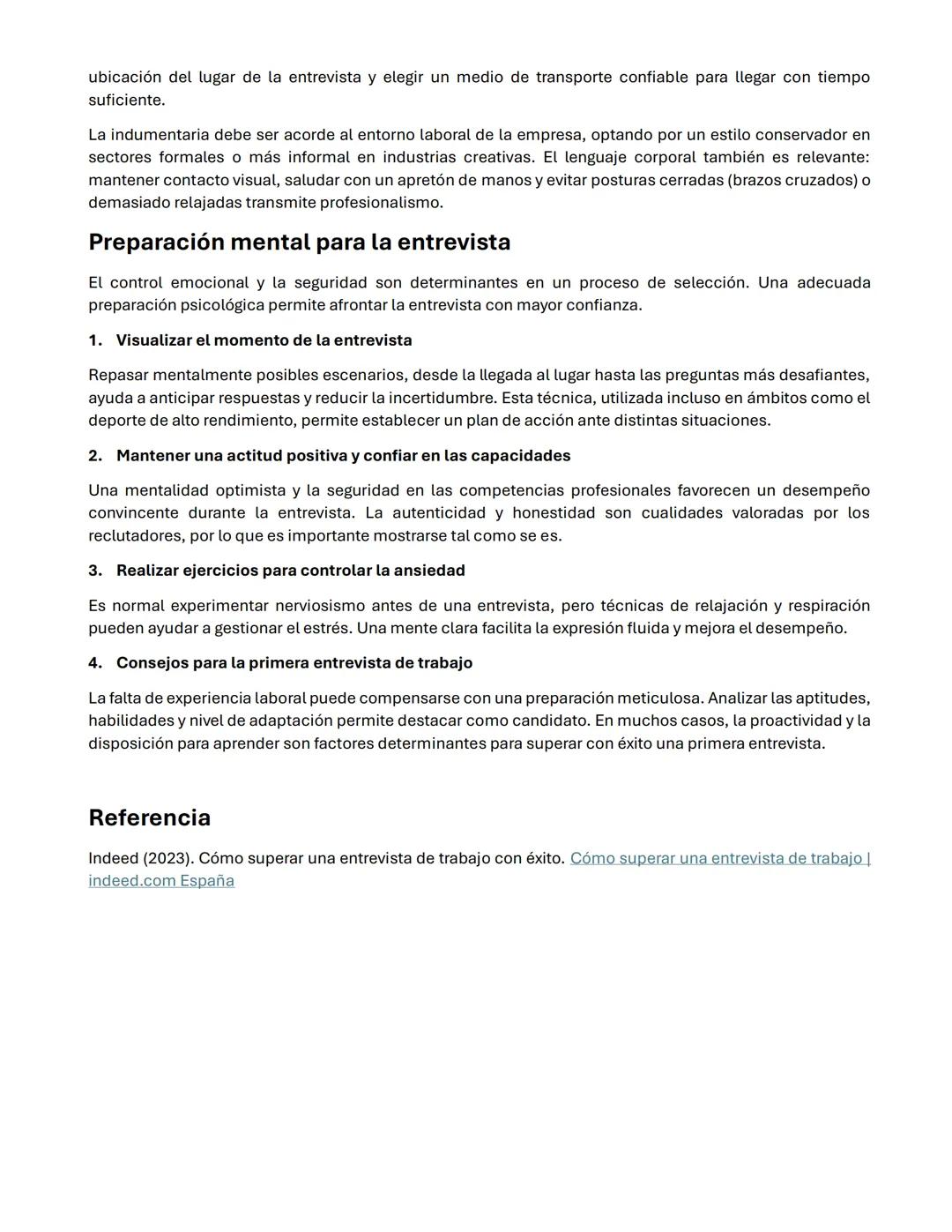 ENTREVISTA DE TRABAJO
¿Cómo superar una entrevista de trabajo con éxito?
Las empresas reciben diariamente un gran número de currículum y sol