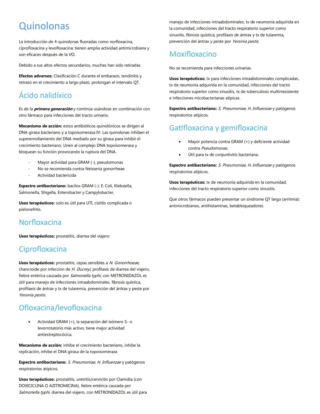 INTRODUCCIÓN A LA QUIMIOTERAPIA INFECCIOSA
Quimioterapia: es el uso de sustancias químicas conocidas, como
antimicrobianos para inhibir o de