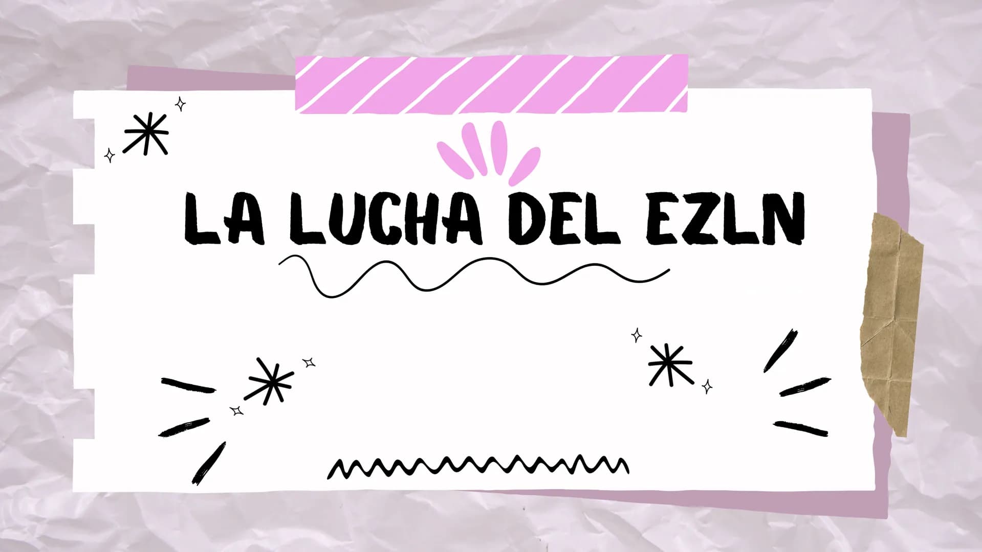 ## LA LUCHA DEL EZLN El levantamiento zapatista fue una
INTRODUCCIÓN rebelión armada de 12 días liderada
Ejército zapatista de Liberación
EZ