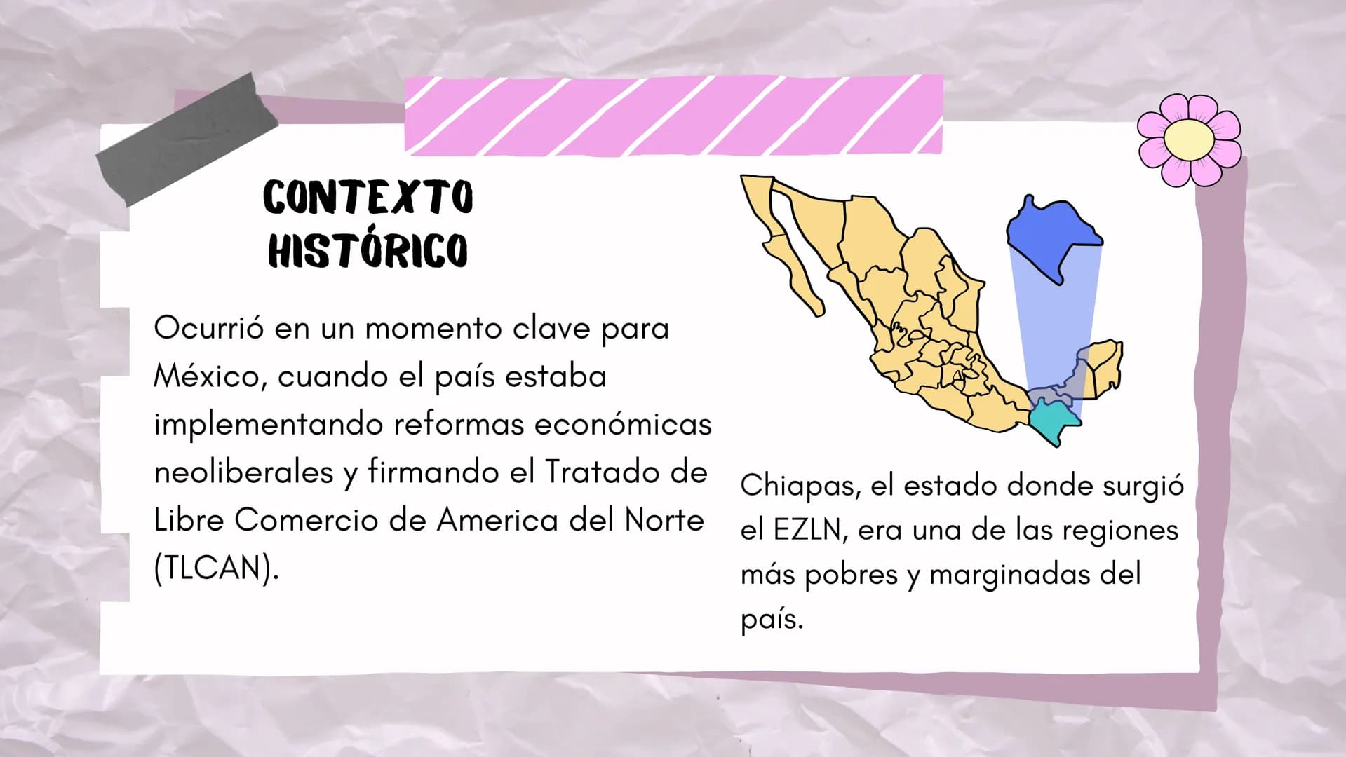 ## LA LUCHA DEL EZLN El levantamiento zapatista fue una
INTRODUCCIÓN rebelión armada de 12 días liderada
Ejército zapatista de Liberación
EZ