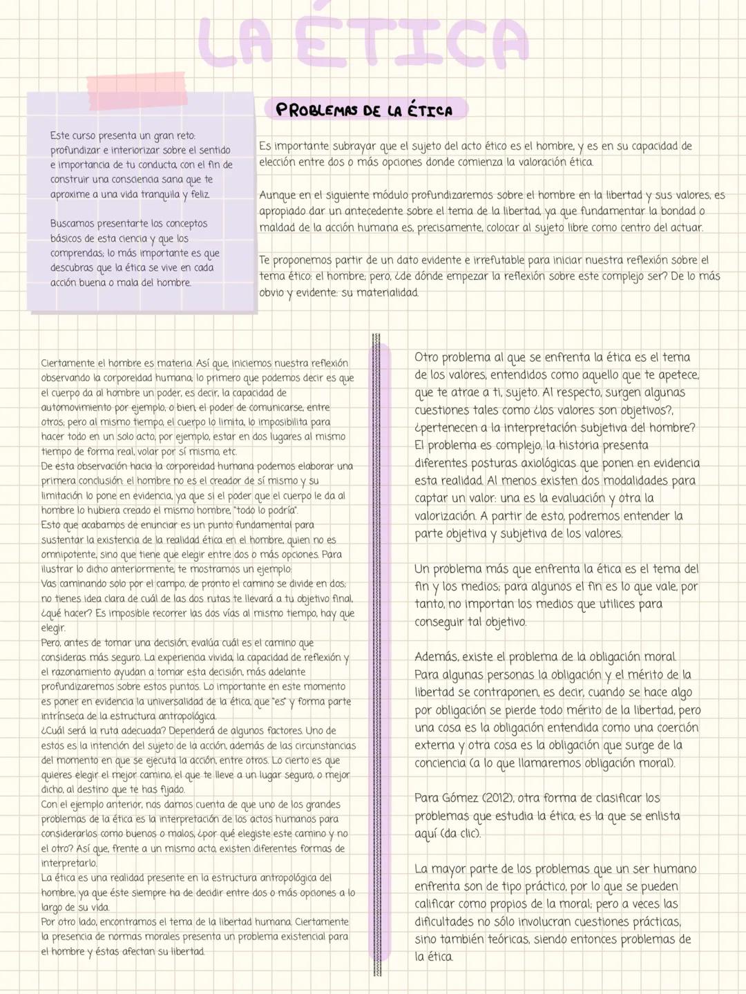 # NOTEBOOK TEMARIO
La ética en el ámbito científico y filosófico
La ética
Relación de la ética con otras disciplinas
El horizonte filosofico