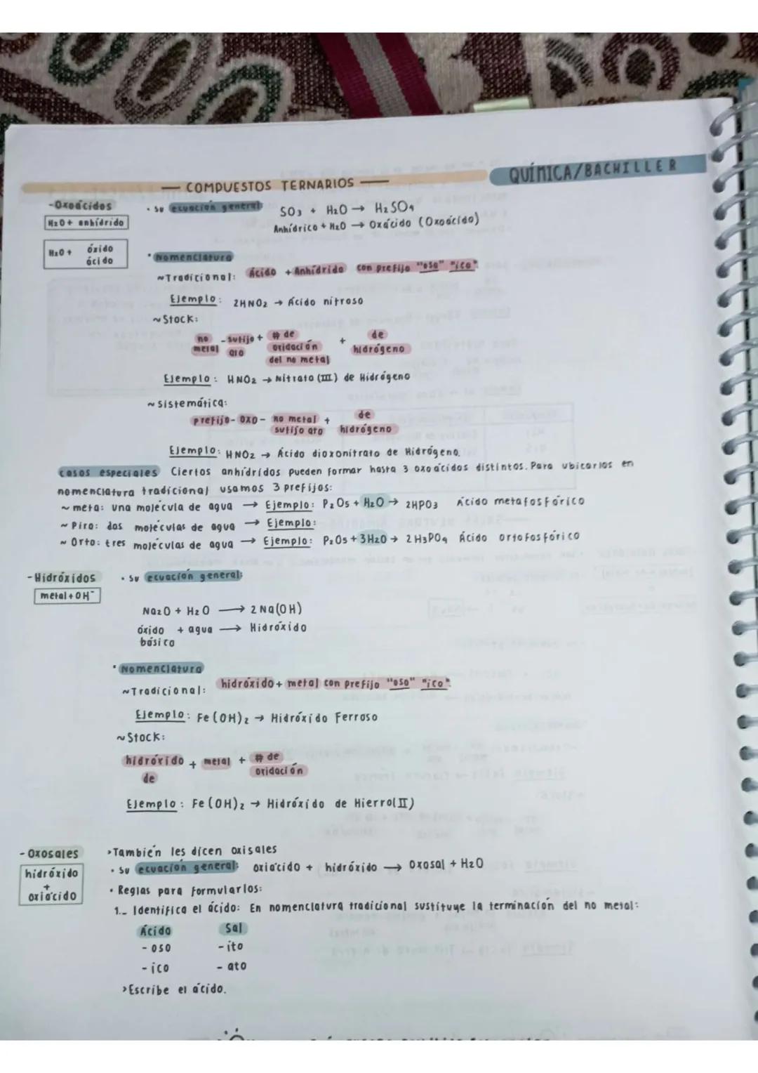 ajercicios EXCOBA
1. Clasifica en la tabia:
Orido
510
NLO
Oxísal Oxiácido
k८८٥٩
HCLO
Estos son los
compuestos.
2. Observa el compuesto y cla