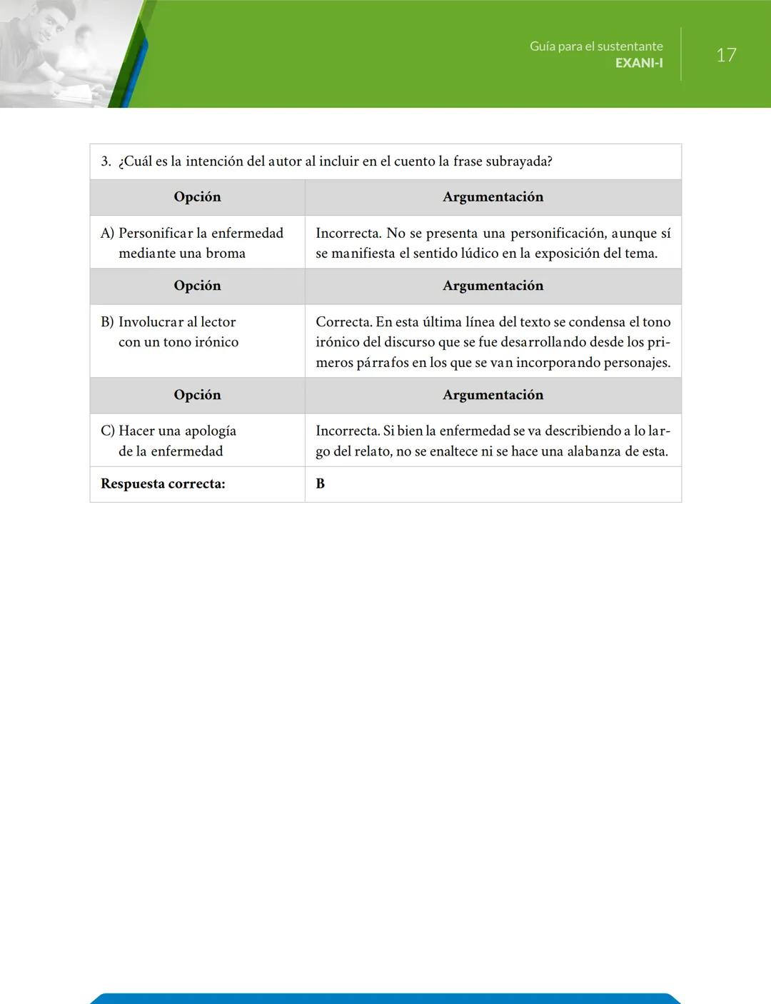 # Guía
para el sustentante
EXANI-I Directorio del Ceneval
Antonio Ávila Díaz
Director General
Lilian Fátima Vidal González
Directora de lo