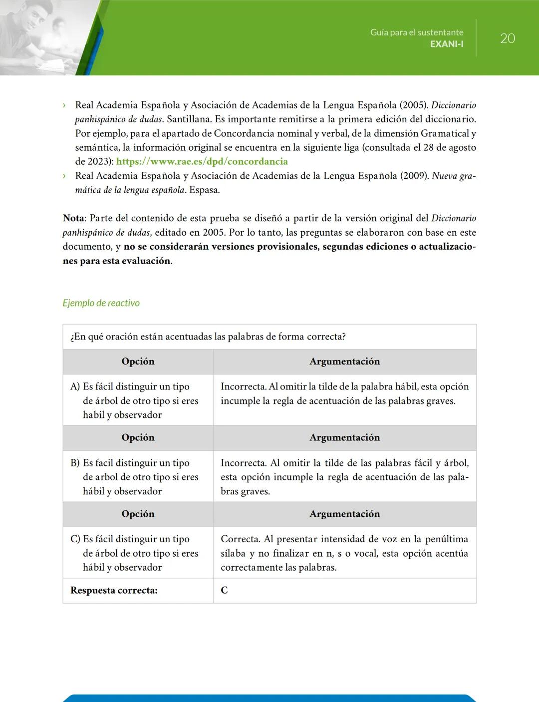# Guía
para el sustentante
EXANI-I Directorio del Ceneval
Antonio Ávila Díaz
Director General
Lilian Fátima Vidal González
Directora de lo