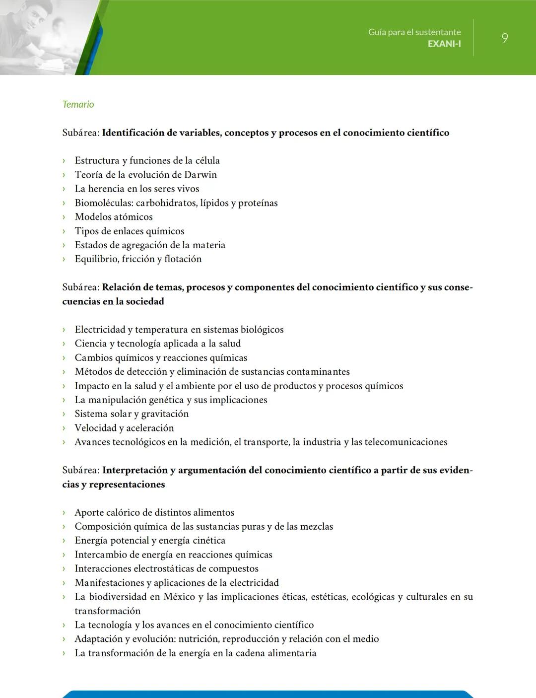 # Guía
para el sustentante
EXANI-I Directorio del Ceneval
Antonio Ávila Díaz
Director General
Lilian Fátima Vidal González
Directora de lo