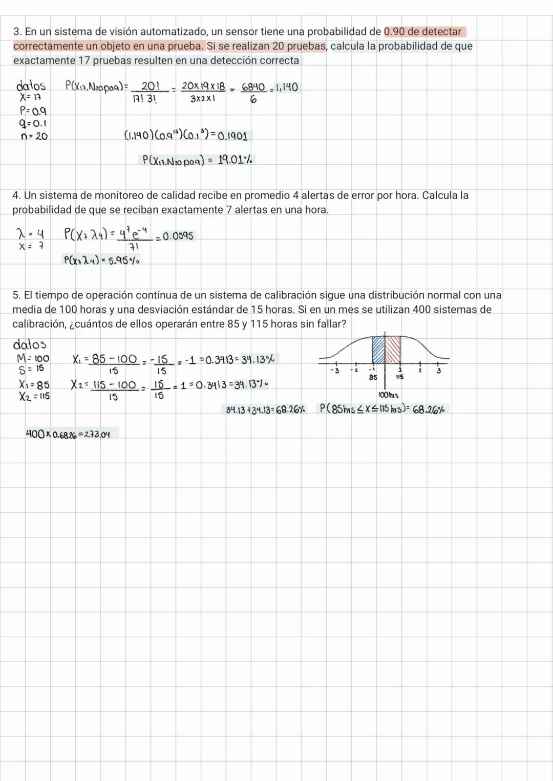 1. Una empresa realizó una encuesta entre 400 empleados sobre su conocimiento de tres sistemas de
control optomecatrónico: NI Vision (N), Co