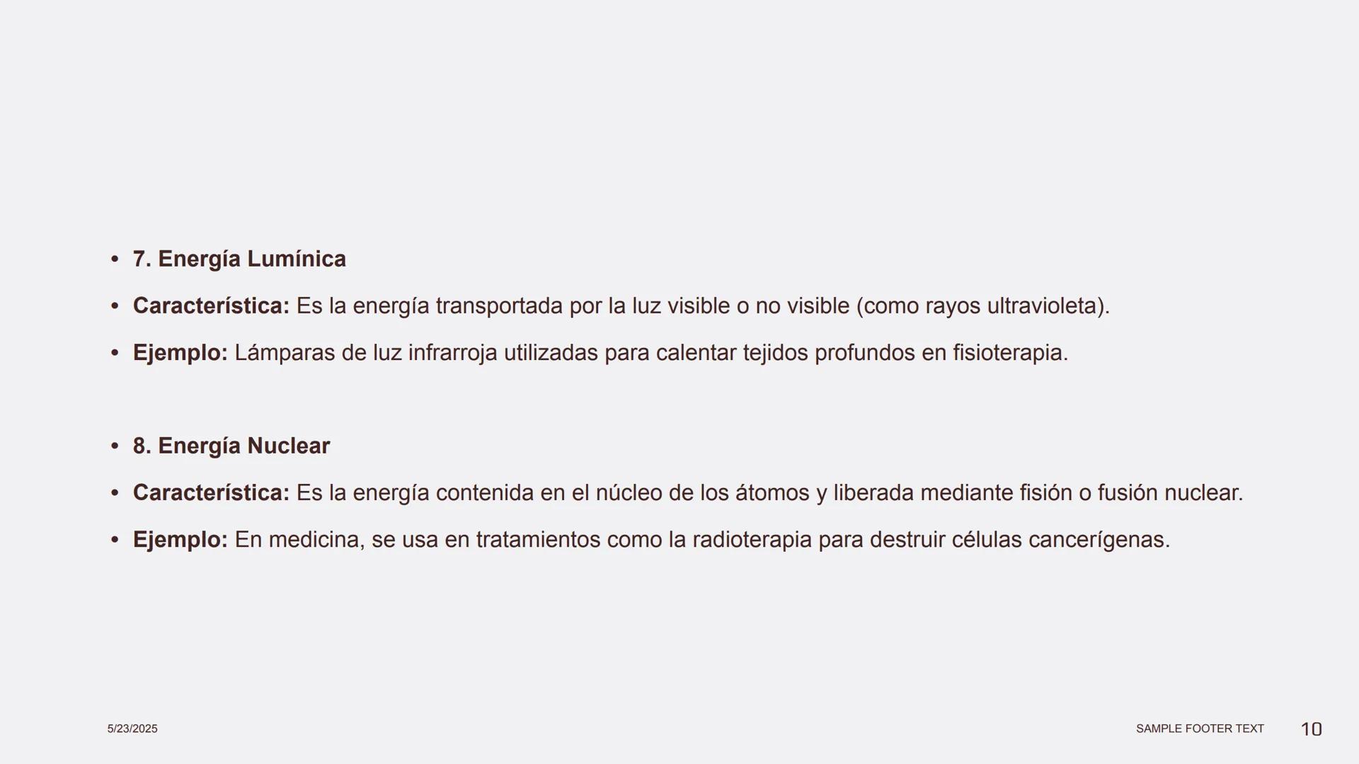 Física en terapia física Termodinámica
• La termodinámica es la rama de la física que
estudia las relaciones entre el calor, el trabajo y
la