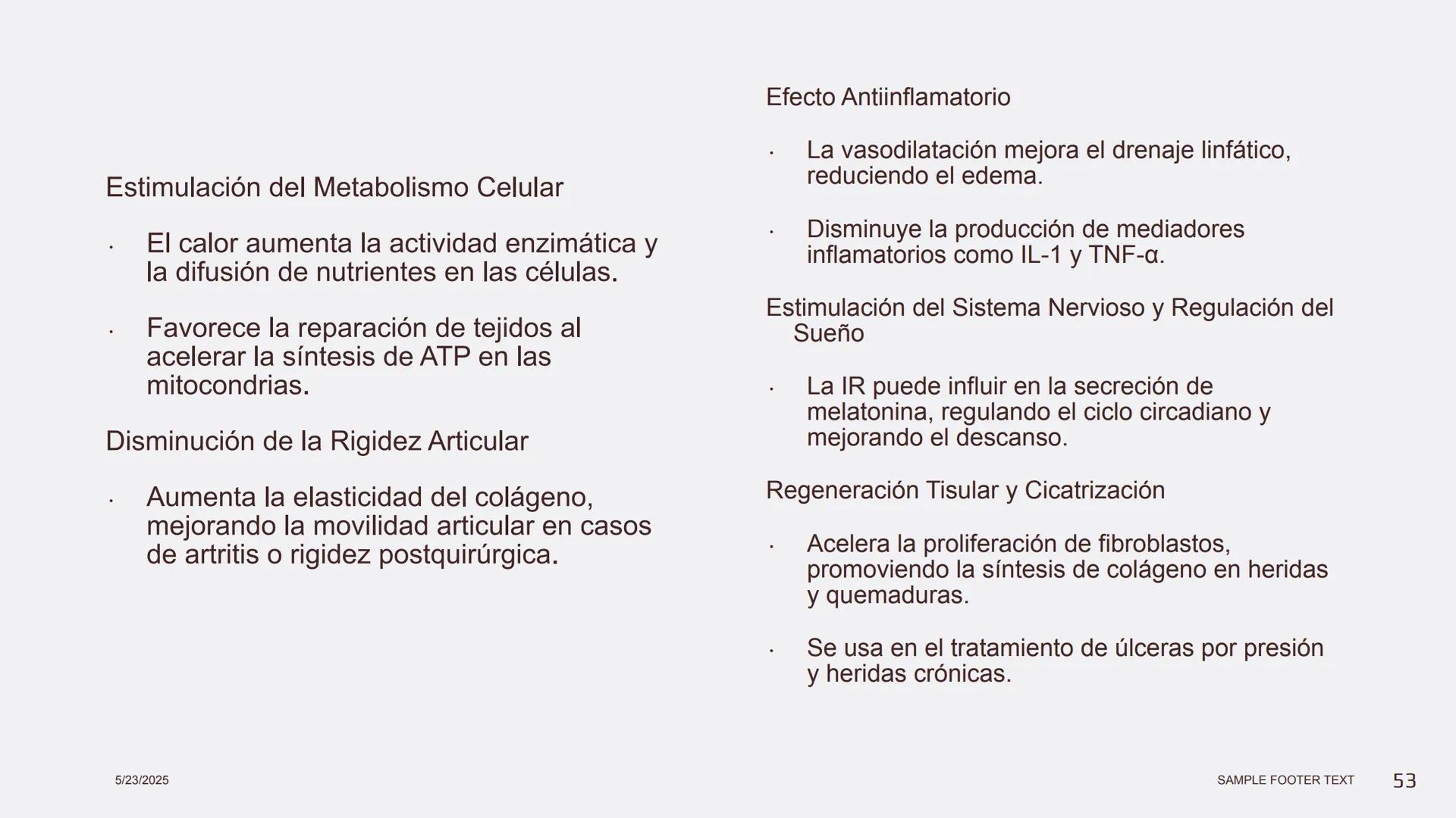 Física en terapia física Termodinámica
• La termodinámica es la rama de la física que
estudia las relaciones entre el calor, el trabajo y
la
