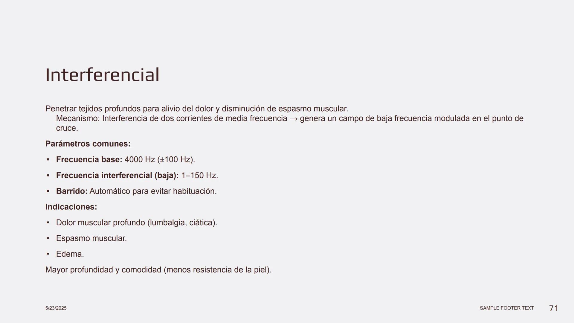 Física en terapia física Termodinámica
• La termodinámica es la rama de la física que
estudia las relaciones entre el calor, el trabajo y
la