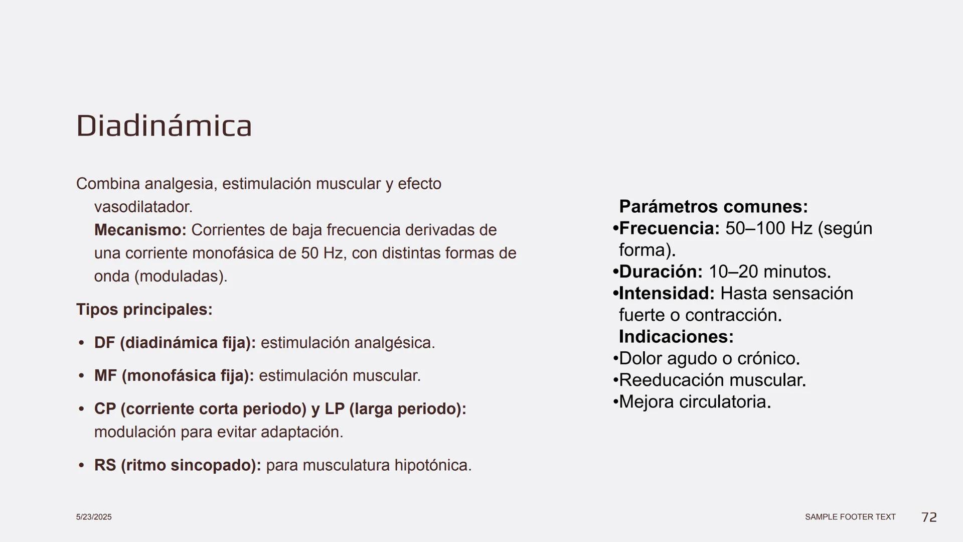 Física en terapia física Termodinámica
• La termodinámica es la rama de la física que
estudia las relaciones entre el calor, el trabajo y
la