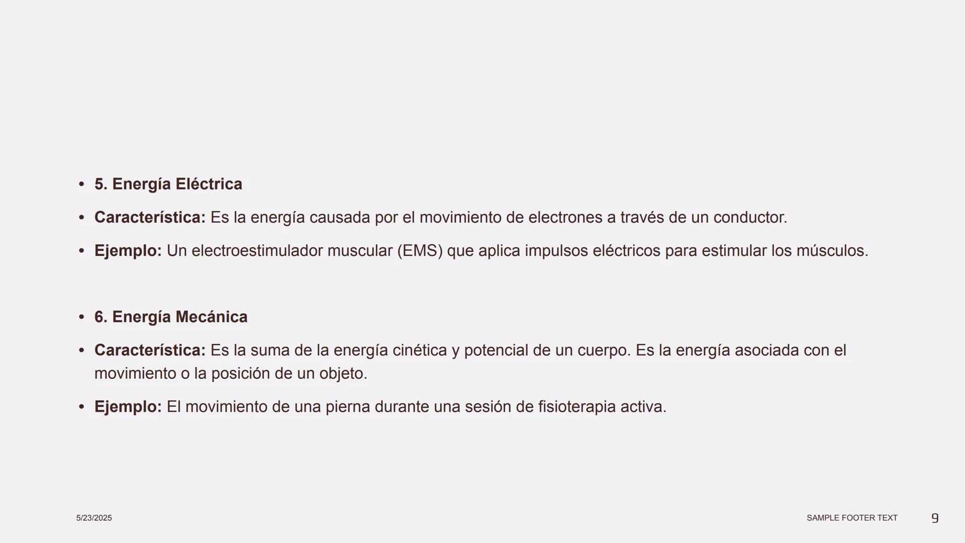 Física en terapia física Termodinámica
• La termodinámica es la rama de la física que
estudia las relaciones entre el calor, el trabajo y
la