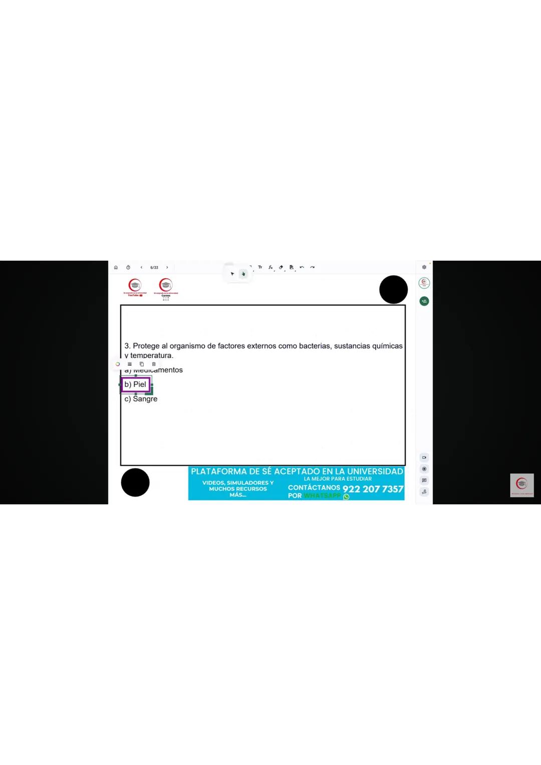 4. Identifique el producto que se obtiene en el ciclo de Krebs cuando al aconitato se
le agrega una molécula de agua.
a) Oxalacetato
b) Isoc