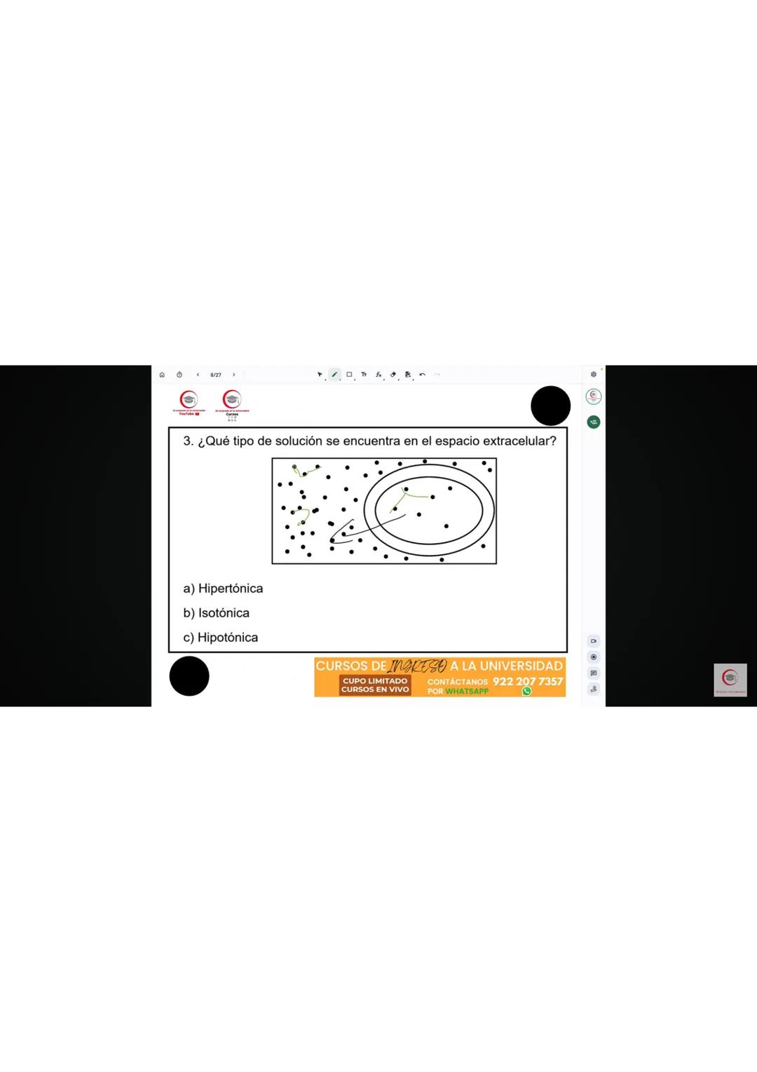 4. Identifique el producto que se obtiene en el ciclo de Krebs cuando al aconitato se
le agrega una molécula de agua.
a) Oxalacetato
b) Isoc