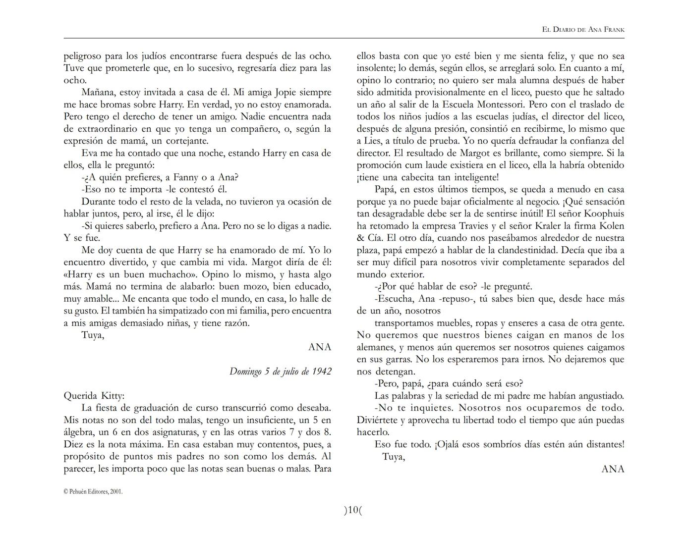 El Diario de
Ana Frank EL DIARIO DE ANA FRANK
NOTA DEL TRADUCTOR
Función de mediar -de intermediar- entre dos mundos, entre
dos universos li