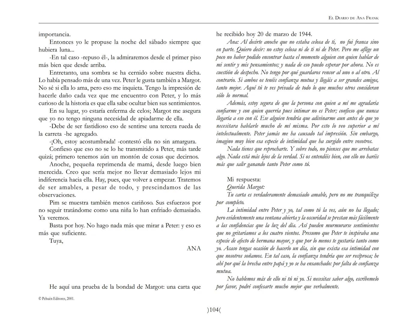 El Diario de
Ana Frank EL DIARIO DE ANA FRANK
NOTA DEL TRADUCTOR
Función de mediar -de intermediar- entre dos mundos, entre
dos universos li
