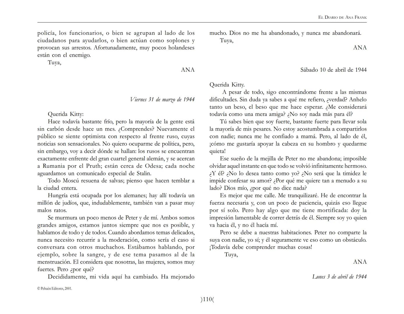El Diario de
Ana Frank EL DIARIO DE ANA FRANK
NOTA DEL TRADUCTOR
Función de mediar -de intermediar- entre dos mundos, entre
dos universos li