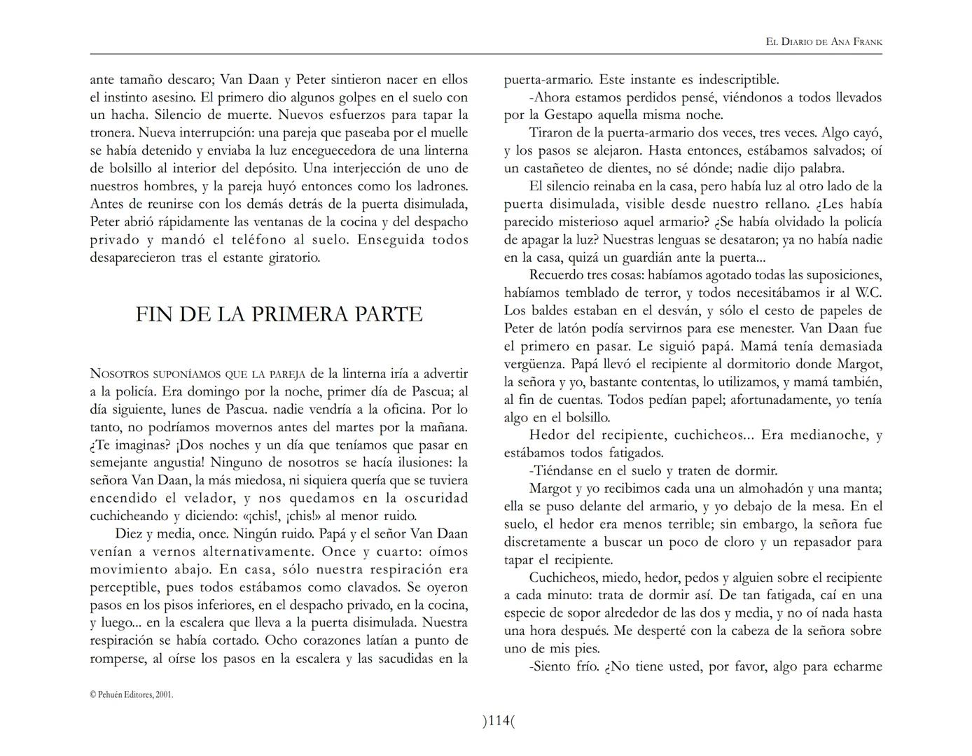 El Diario de
Ana Frank EL DIARIO DE ANA FRANK
NOTA DEL TRADUCTOR
Función de mediar -de intermediar- entre dos mundos, entre
dos universos li