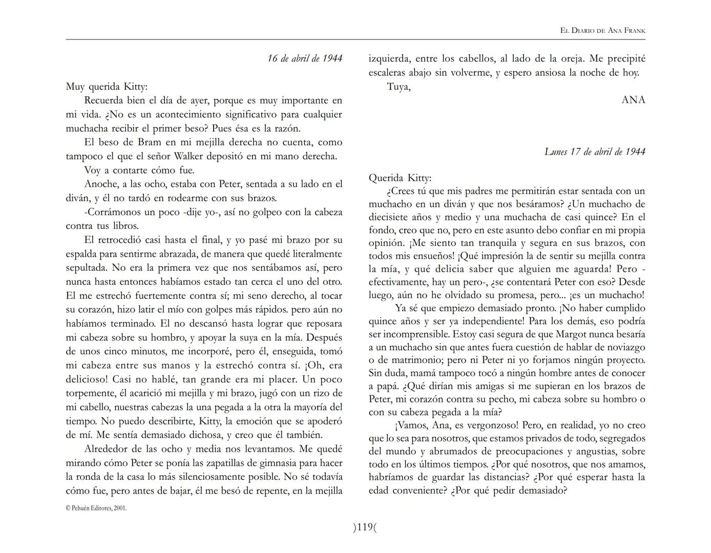 El Diario de
Ana Frank EL DIARIO DE ANA FRANK
NOTA DEL TRADUCTOR
Función de mediar -de intermediar- entre dos mundos, entre
dos universos li
