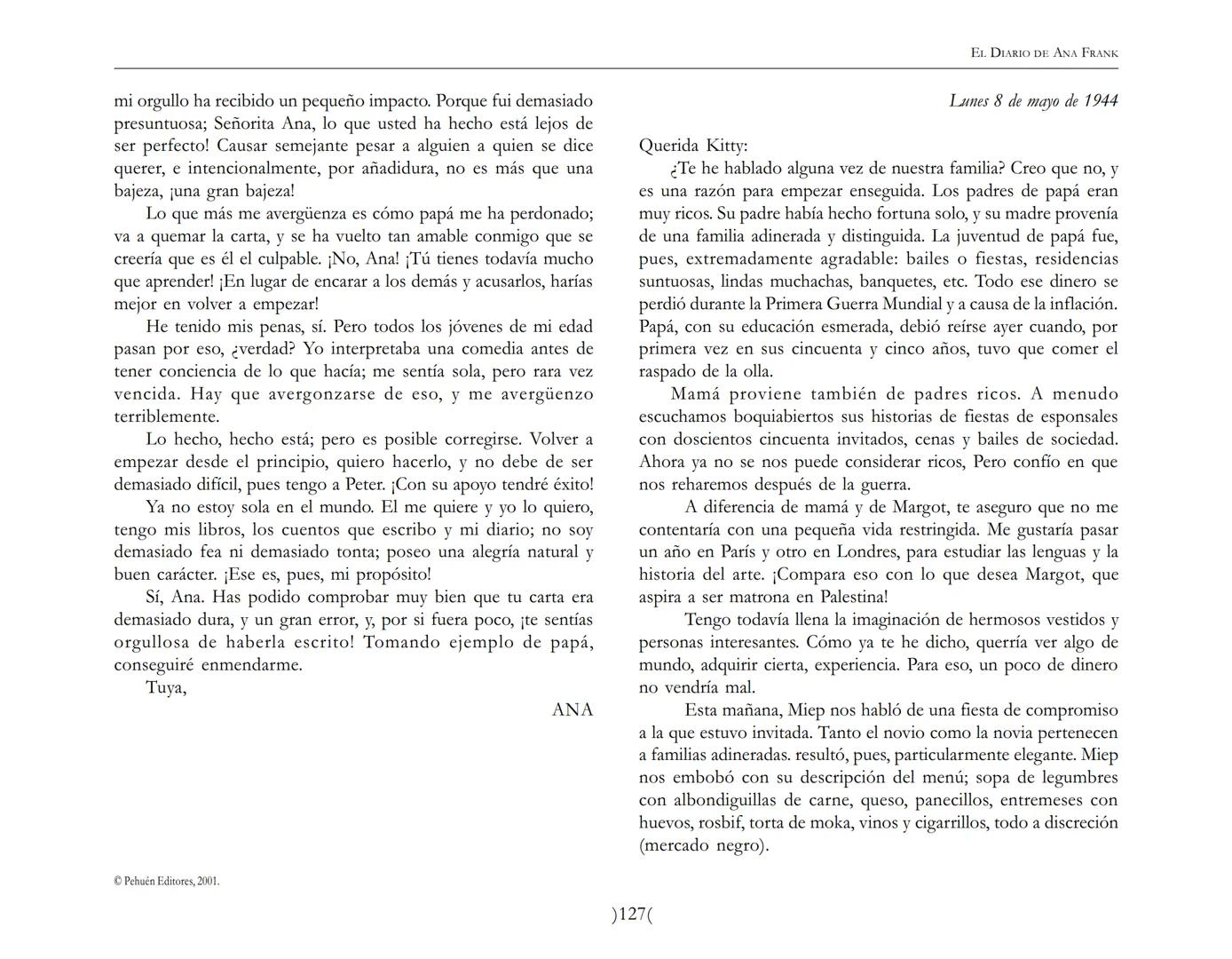 El Diario de
Ana Frank EL DIARIO DE ANA FRANK
NOTA DEL TRADUCTOR
Función de mediar -de intermediar- entre dos mundos, entre
dos universos li