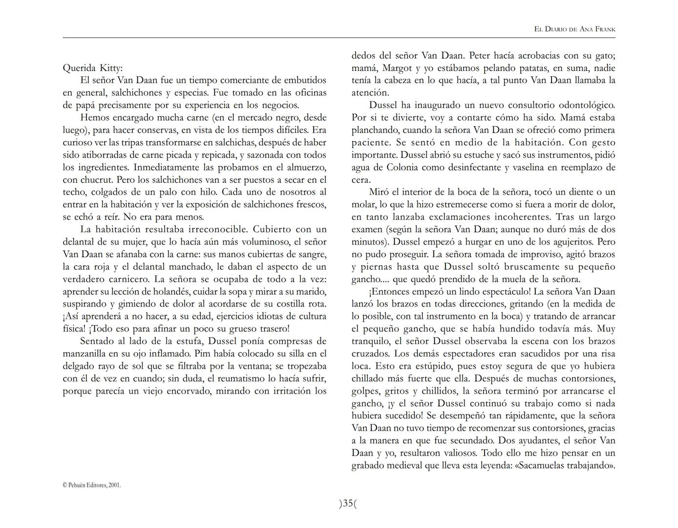 El Diario de
Ana Frank EL DIARIO DE ANA FRANK
NOTA DEL TRADUCTOR
Función de mediar -de intermediar- entre dos mundos, entre
dos universos li