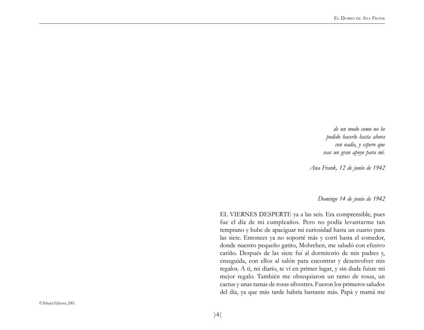 El Diario de
Ana Frank EL DIARIO DE ANA FRANK
NOTA DEL TRADUCTOR
Función de mediar -de intermediar- entre dos mundos, entre
dos universos li